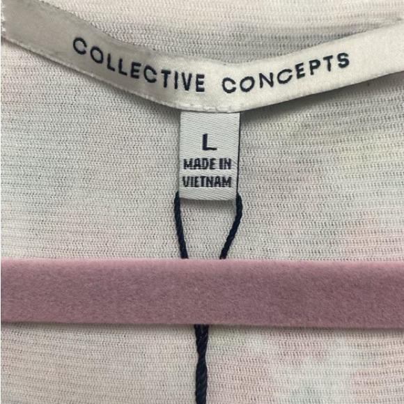 Collective Concepts multi colored Floral Sleeveless Smock waist jumpsuit NWT L - Picture 4 of 9